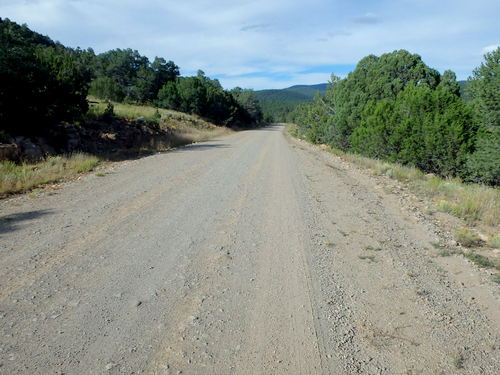 GDMBR: Long Shadows - We're now just looking for a place to camp.